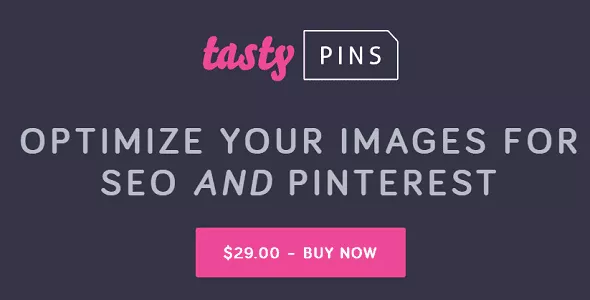Tasty Pins v1.9.1 - Optimize for Pinterest, SEO and Screenreaders