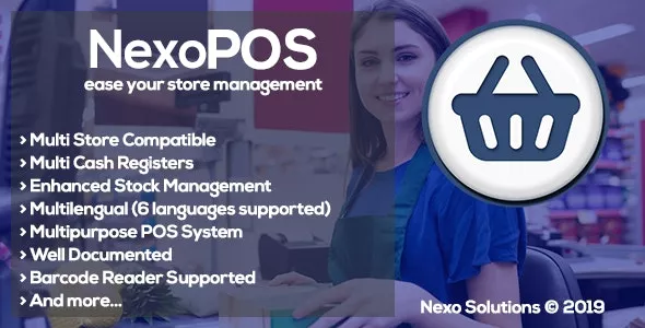 NexoPOS v3.15.56 - Extendable PHP Point of Sale