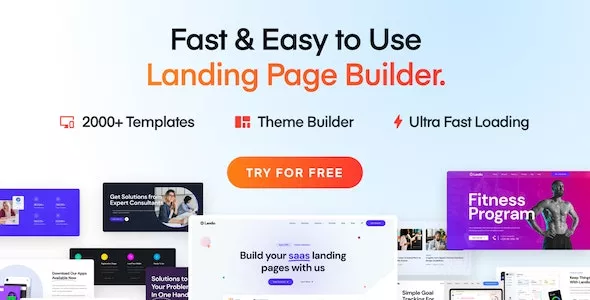 Landio v3.0.5 - Multi-Purpose Landing Page WordPress Theme