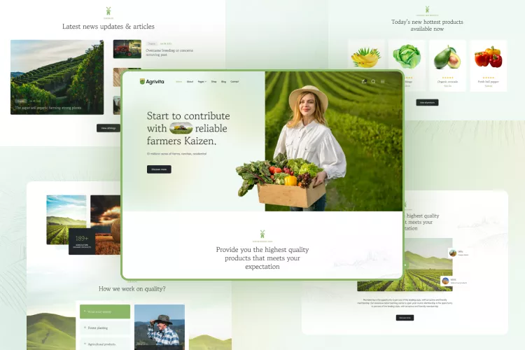 JA Agrivita v1.0.1 - Agriculture & Organic Farm Joomla Template