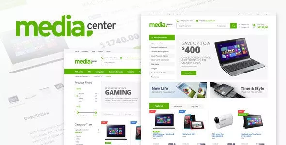 MediaCenter v2.7.22 - Electronics Store WooCommerce Theme