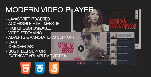 Modern Video Player for Wordpress v9.38