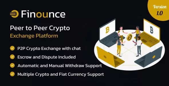 Finounce - An Advance Peer to Peer Crypto Exchange Platform