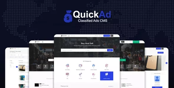 Quickad Classified v9.2 - Classified Ads CMS PHP Script