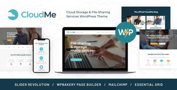 CloudMe v1.1.6 - Cloud Storage & File-Sharing Services WordPress Theme