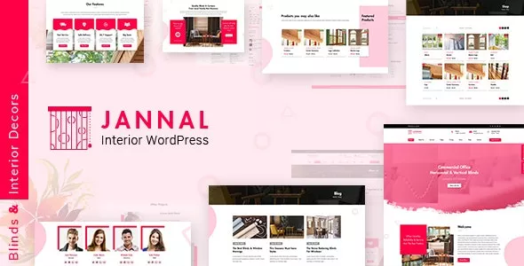 Jannal v2.6 - Windows Curtains & Doors Service WordPress Theme