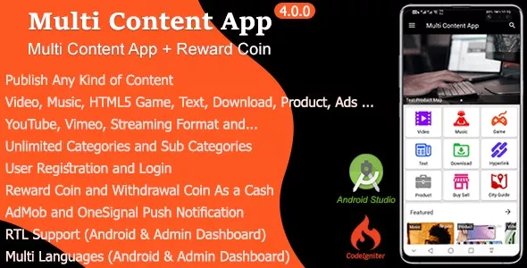 Multi Content App v4.0.0