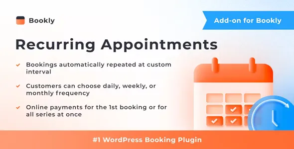 Bookly Recurring Appointments (Add-on) v5.8