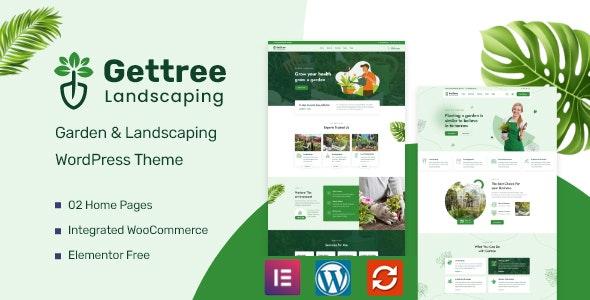 Gettree v1.1.1 - Garden & Landscaping WordPress Theme