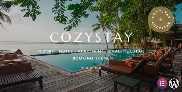 CozyStay v1.3.0 - Hotel Booking WordPress Theme