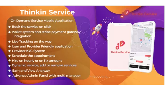 Thinkin Services - On Demand Service App - Urbanclap Clone