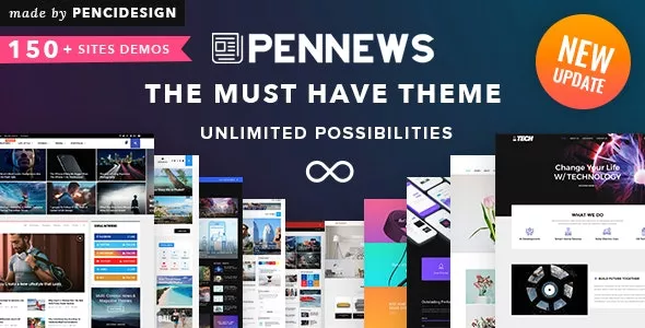 PenNews v6.6.4 - Multi-Purpose AMP WordPress Theme