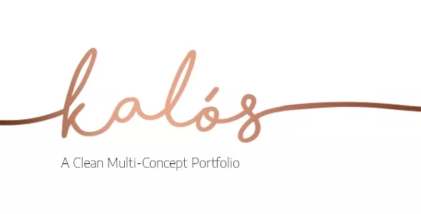 Kalόs v1.4 - Portfolio WordPress Theme