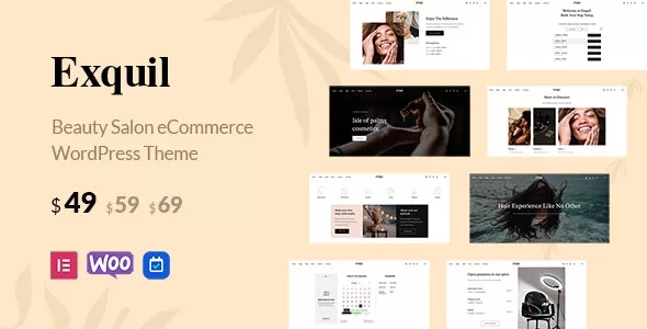 Exquil v1.4.1 - Beauty Salon eCommerce Theme