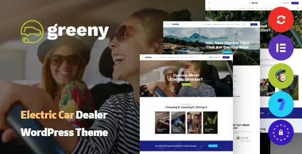 Greeny v1.7.1 - Electric Car Dealership WordPress Theme