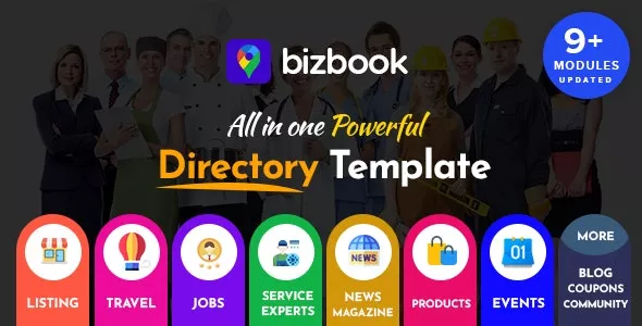 BizBook v5.7.9 - Directory & Listing