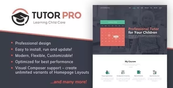 Tutor Pro v1.1.2 - Education WordPress