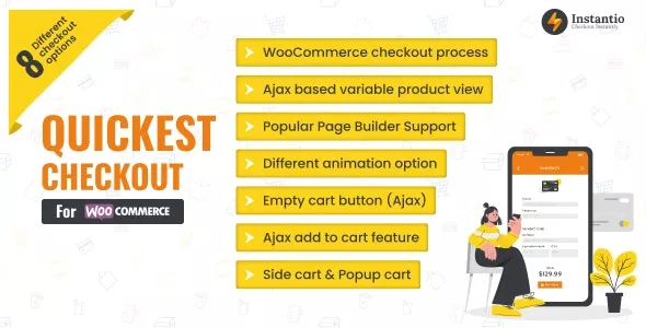Instantio v3.1.2 - WooCommerce All in One Cart and Checkout
