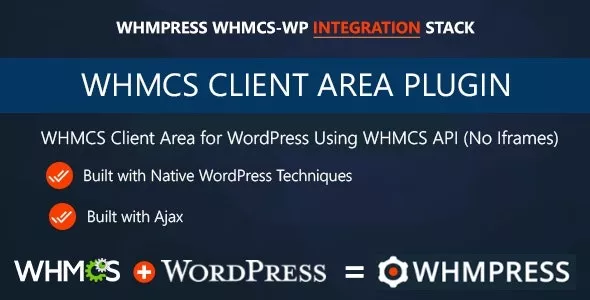 WHMCS Client Area for WordPress by WHMpress v4.2