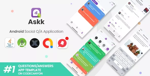 Askk - Android Social Questions / Answers Application [XServer]