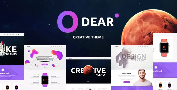 Odear v1.5 - Multi-Concept Creative WordPress Theme