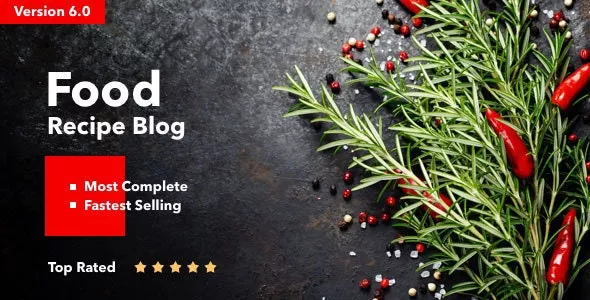 Neptune v6.3.4 - Food Recipe Bloggers & Chefs WordPress Theme