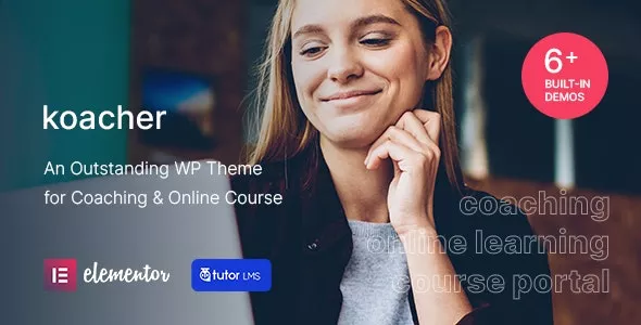 Koacher v1.0.2 - Coaching & Online Course WordPress Theme