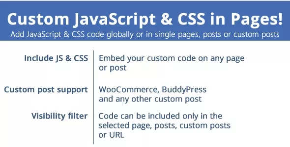 Custom JavaScript & CSS in Pages v3.7