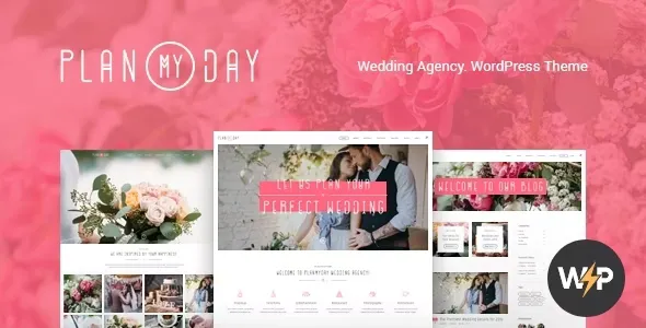 Plan My Day v1.1.12 - Wedding / Event Planning Agency WordPress Theme