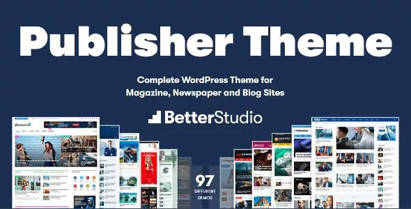 Publisher v7.12.0 - Creative WordPress Magazine Themes