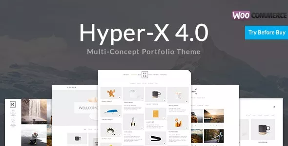 HyperX v4.9.9.4 - Responsive Wordpress Portfolio Theme