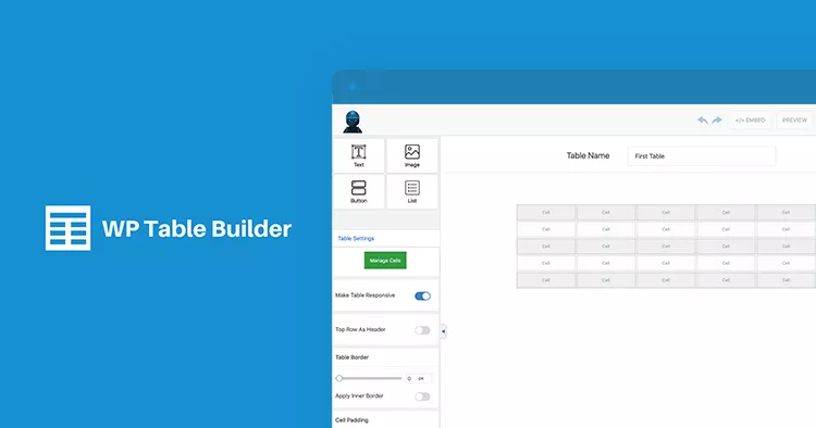 WP Table Builder Pro v1.4.9