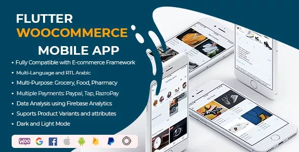 Flutter WooCommerce Android & Ios WooCommerce App v9.3.3