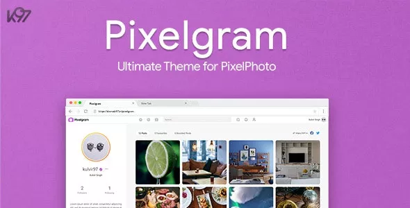 Pixelgram v1.4.2 - The Ultimate PixelPhoto Theme