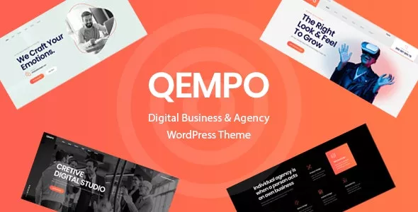 Qempo v1.3.0 - Digital Agency Services WordPress Theme