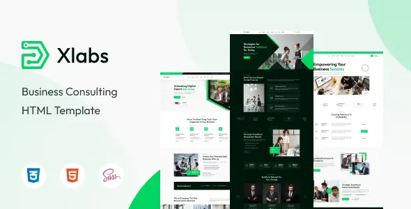 Xlab - Business Consulting HTML5 Template