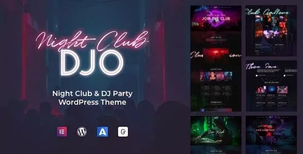 DJO v1.0.8 - Night Club and DJ WordPress