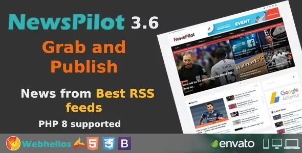 NewsPilot v3.6 - Automatic News Aggregator & Script