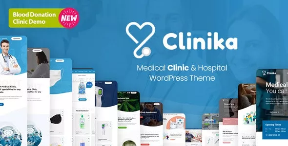 Clinika v2.0 - Medical Clinic WordPress Theme