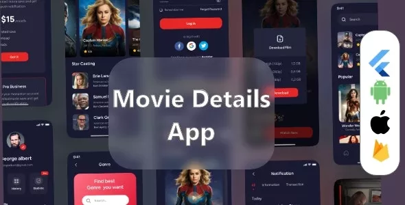 TMDb Movie App Flutter with Admob and Firebase
