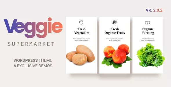 Veggie v2.0.8 - Vegetable and Fruit Shop WordPress Theme
