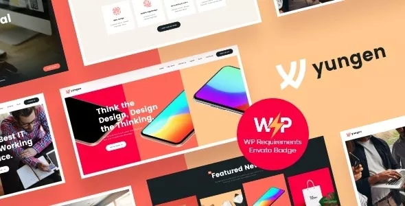 Yungen v1.0.6 - Modern Digital Agency Business WordPress Theme