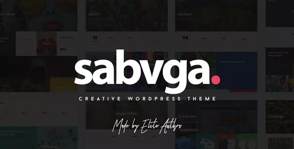 Sabvga v1.4 - Modern & Creative Portfolio Theme