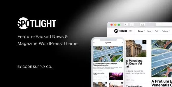 Spotlight v1.7.3 - Feature-Packed News & Magazine WordPress Theme