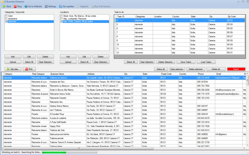 G-Business Extractor 5.2.0