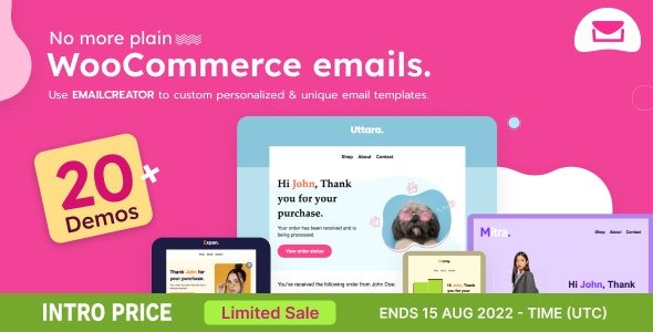 Email Creator v1.1.1 - WooCommerce Email Template Customizer