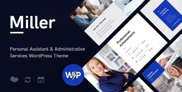 Miller v1.1.3 - Personal Assistant & Administrative Services WordPress Theme