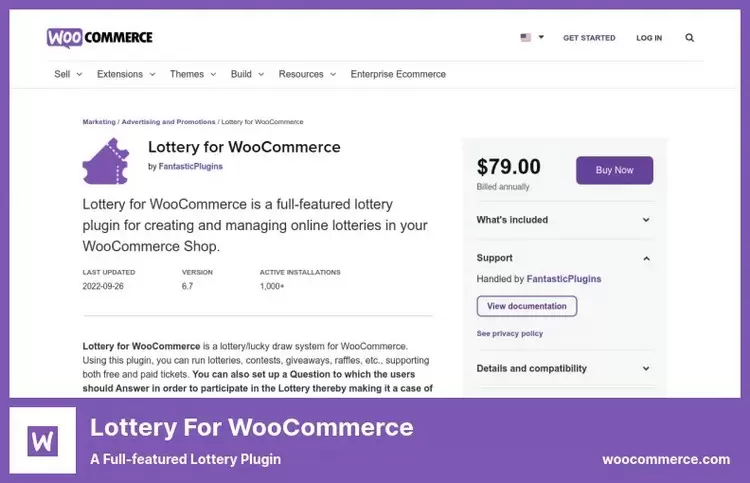 Lottery for WooCommerce v9.1.0
