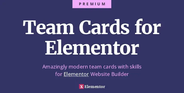 Team Cards for Elementor - Ultimate Team and Skills Widget Cards