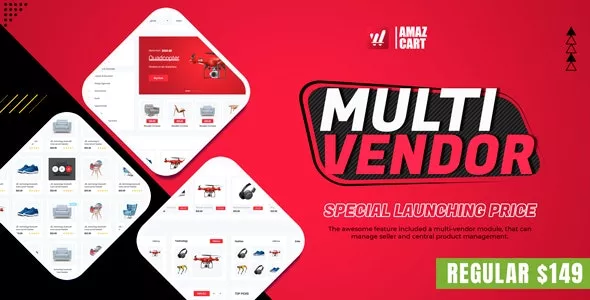 Multi-Vendor v1.6 - AmazCart Laravel Ecommerce System CMS